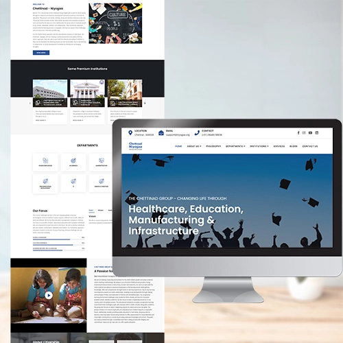 Website Designing for Schools